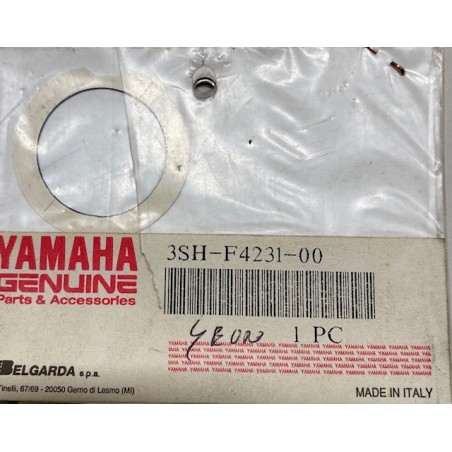 Targhetta rubinetto benzina Yamaha TT 600