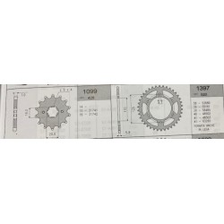 Pignone passo 428 16 denti per Cagiva SXT 125