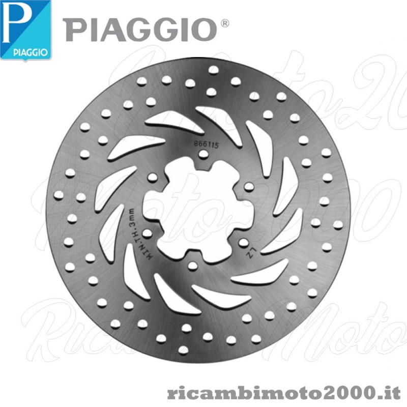 DISCO FRENO POSTERIORE ORIGINALE APRILIA