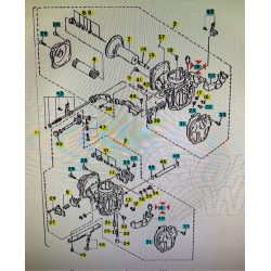 Valvola a spillo per carburatore Yamaha Virago 535