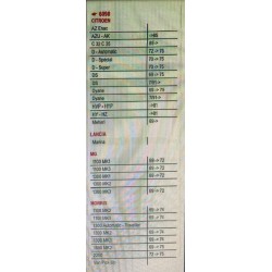 Tappo antifurto serbatoio benzina Austin Citroen Lancia