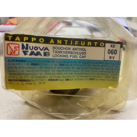 Tappo antifurto carburante serbatoio Fiat Nissan Seat