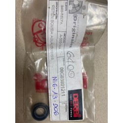 Paraolio blu originale Derbi 50cc per tenuta pompa acqua