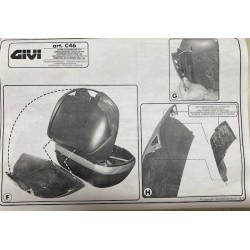 Cover Bauletto nuova originale Givi C46N per V46 diversi colori