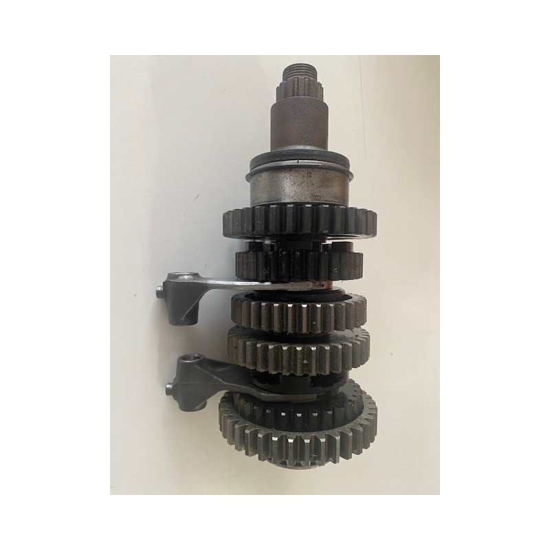 Albero secondario completo di ingranaggi e forchette originale Yamaha R1