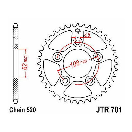 Corona Aprilia RS 125
