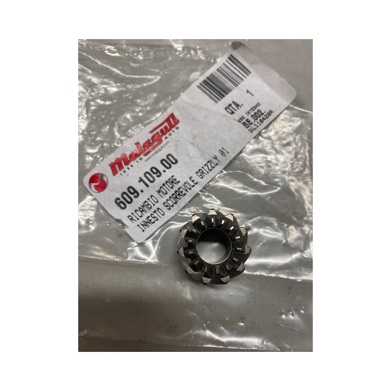 Innesto ingranaggio scorrevole motori morini per mini cross Grizzly (Malaguti) 60910900