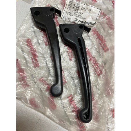 Comando coppia DX e SX leva nuda in plastica originale Malaguti New Dribbling 50