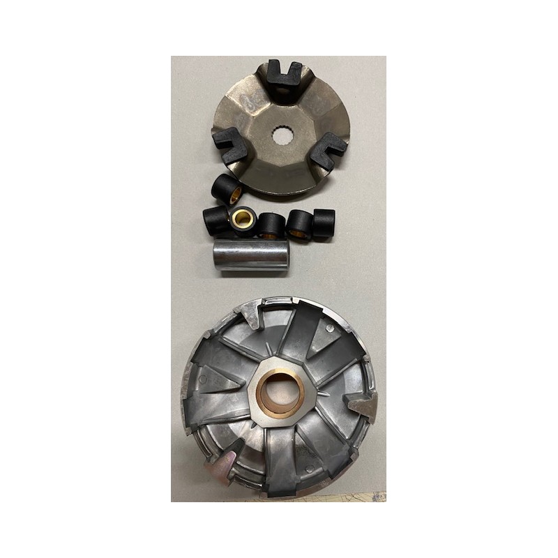 Semipuleggia motrice variatore rulli e spinotto Yamaha 50 marca RMS 10 032 0280