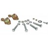 CAVALLETTO LATERALE CROMATO COMPLETO MBK OVETTO 50/ YAMAHA NEO'S 50
