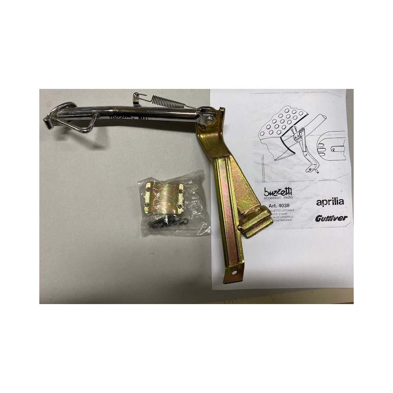 Cavalletto laterale stand Buzzetti per Aprilia SR '87 Rally Gulliver 50