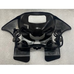 Staffa claxon completa di pannello chiusura cruscotto Yamaha R6 5EB-23377-00