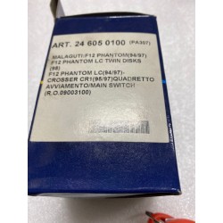 Set interruttori accensione, chiavi RMS 24 605 0100 per Malaguti F12, CR1