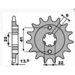 Pignone Honda XLV  Transalp 600 '87