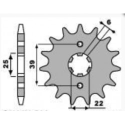 Pignone marca BEA per Yamaha R6